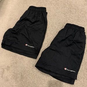Champion nylon shorts (2 pairs)